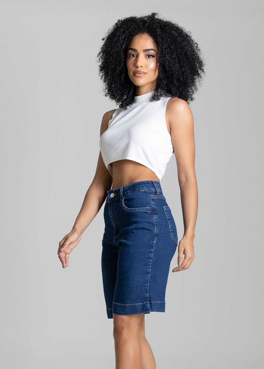 Bermuda Jeans Sawary - 284110 AZUL