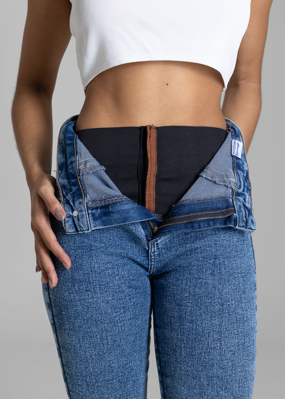 Calça Jeans Sawary Super Lipo - 284118 AZUL