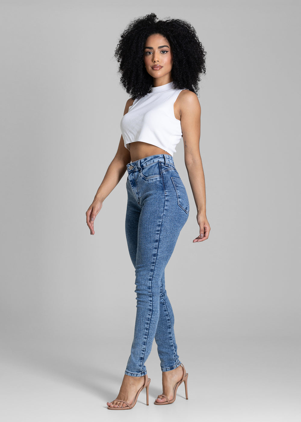 Calça Jeans Sawary Super Lipo - 284118 AZUL