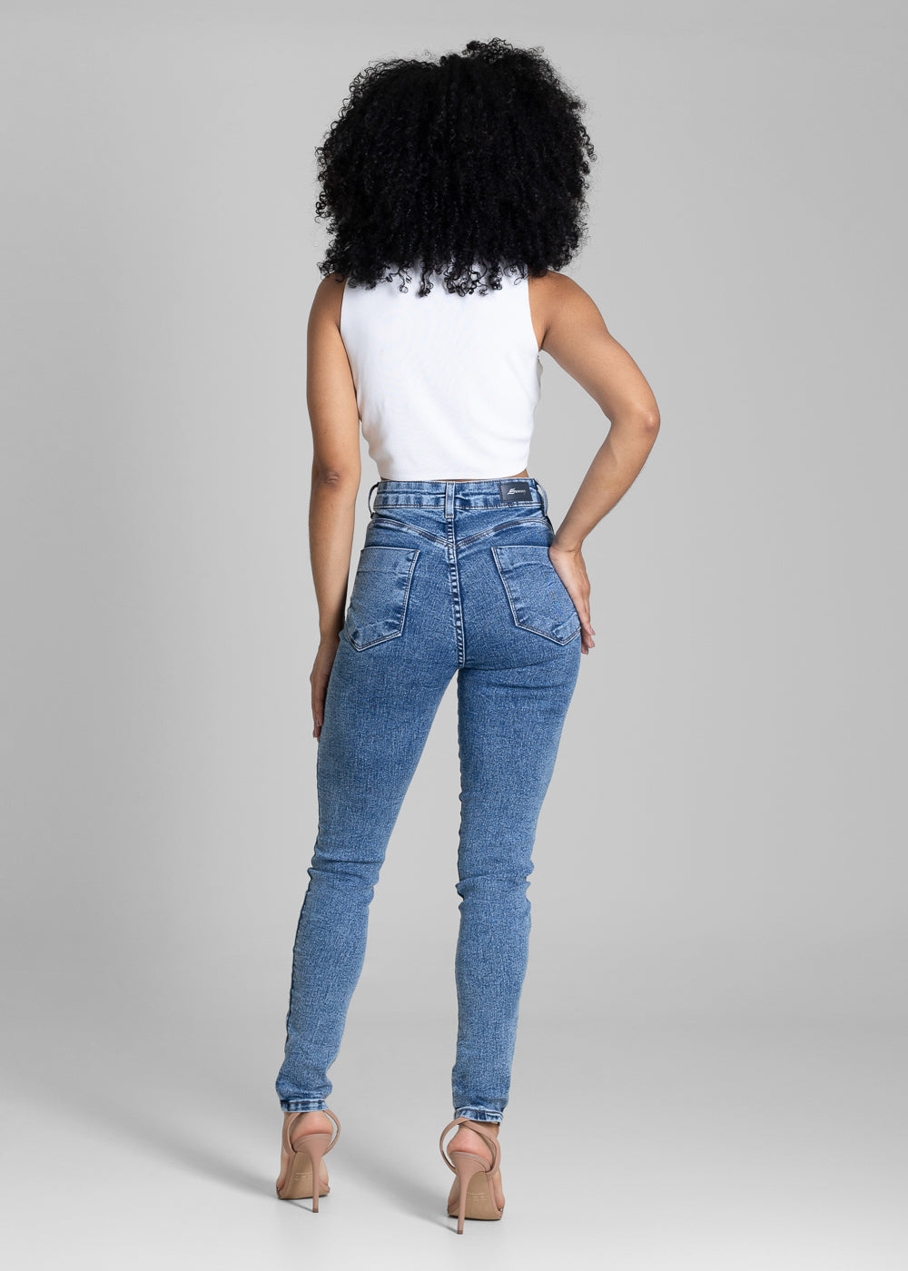 Calça Jeans Sawary Super Lipo - 284118 AZUL