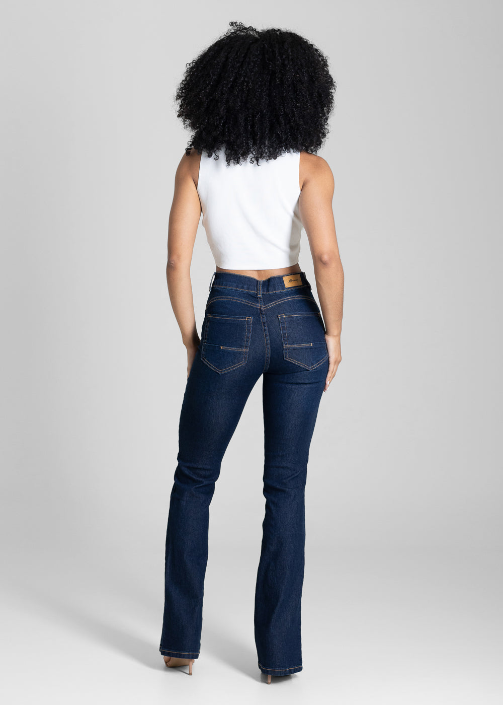 Calça Jeans Sawary Boot Cut - 284122 AZUL