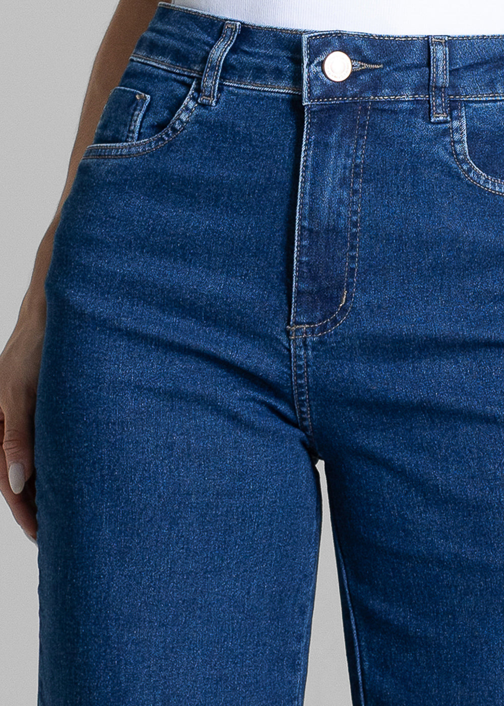 Calça Jeans Sawary Wide Leg - 284124 AZUL