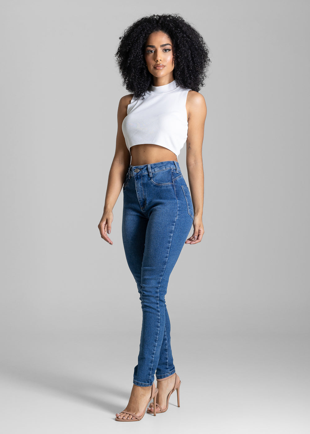 Calça Jeans Sawary Super Lipo - 284132 AZUL