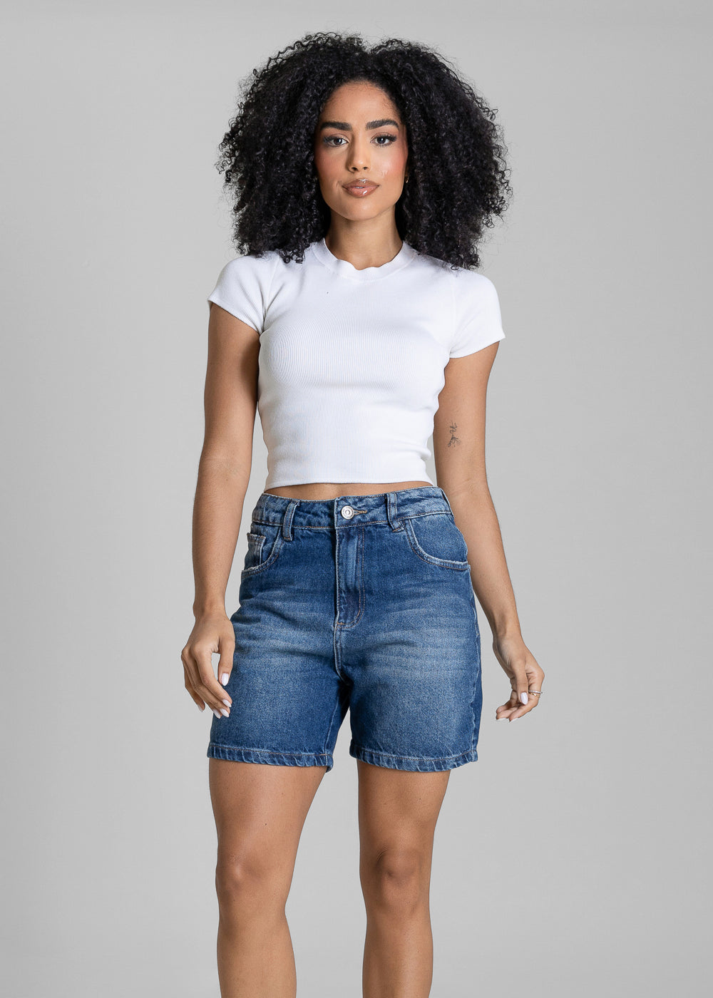 Shorts Jeans Sawary - 284134 AZUL