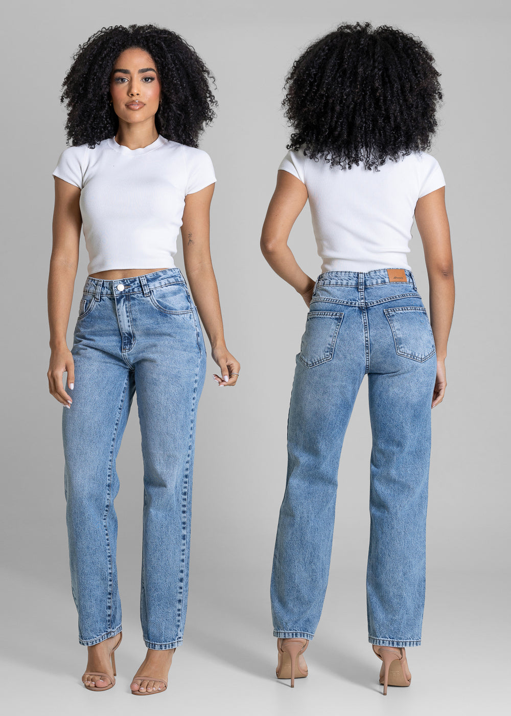Calça Jeans Sawary Reta - 284140 AZUL