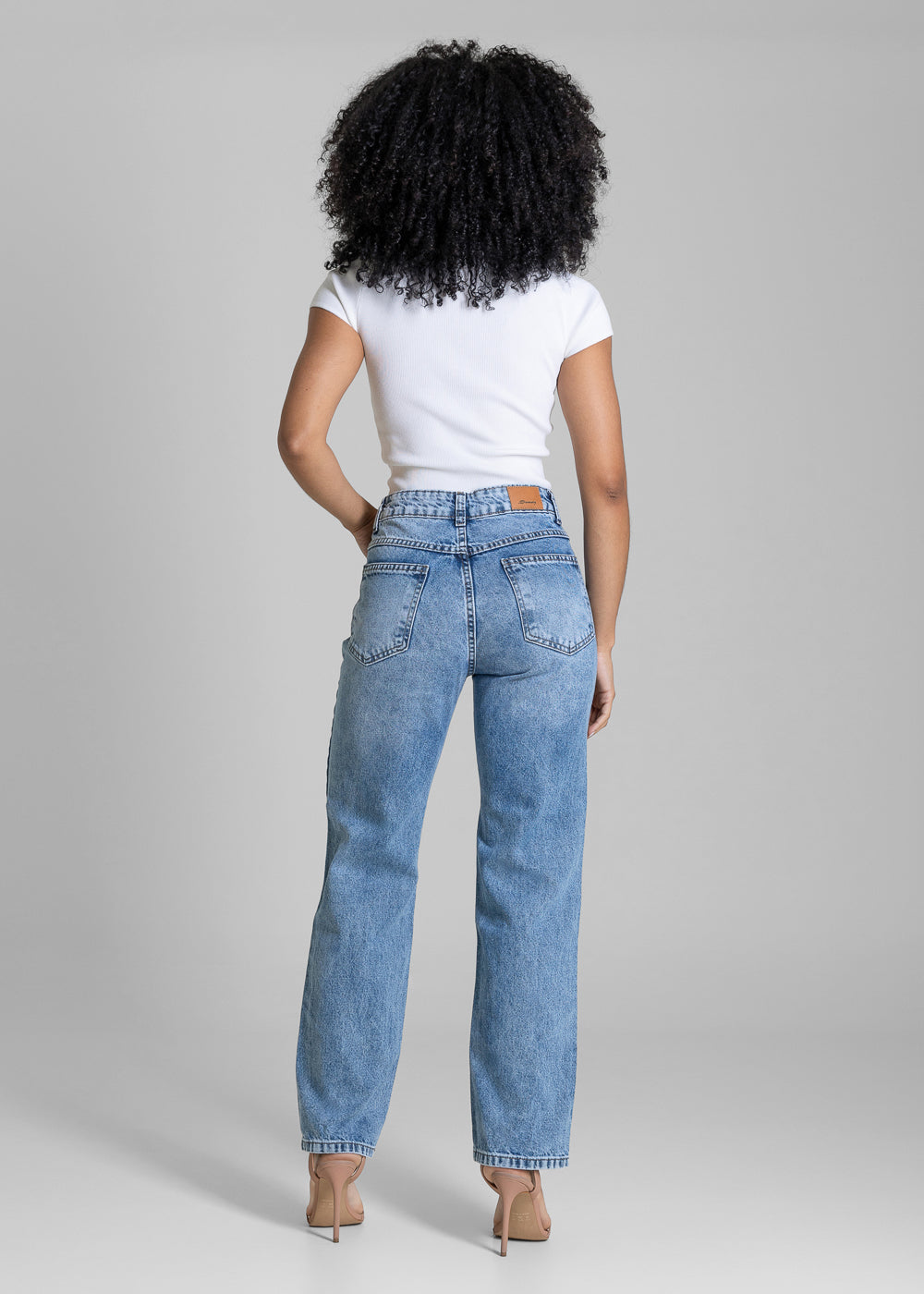 Calça Jeans Sawary Reta - 284140 AZUL