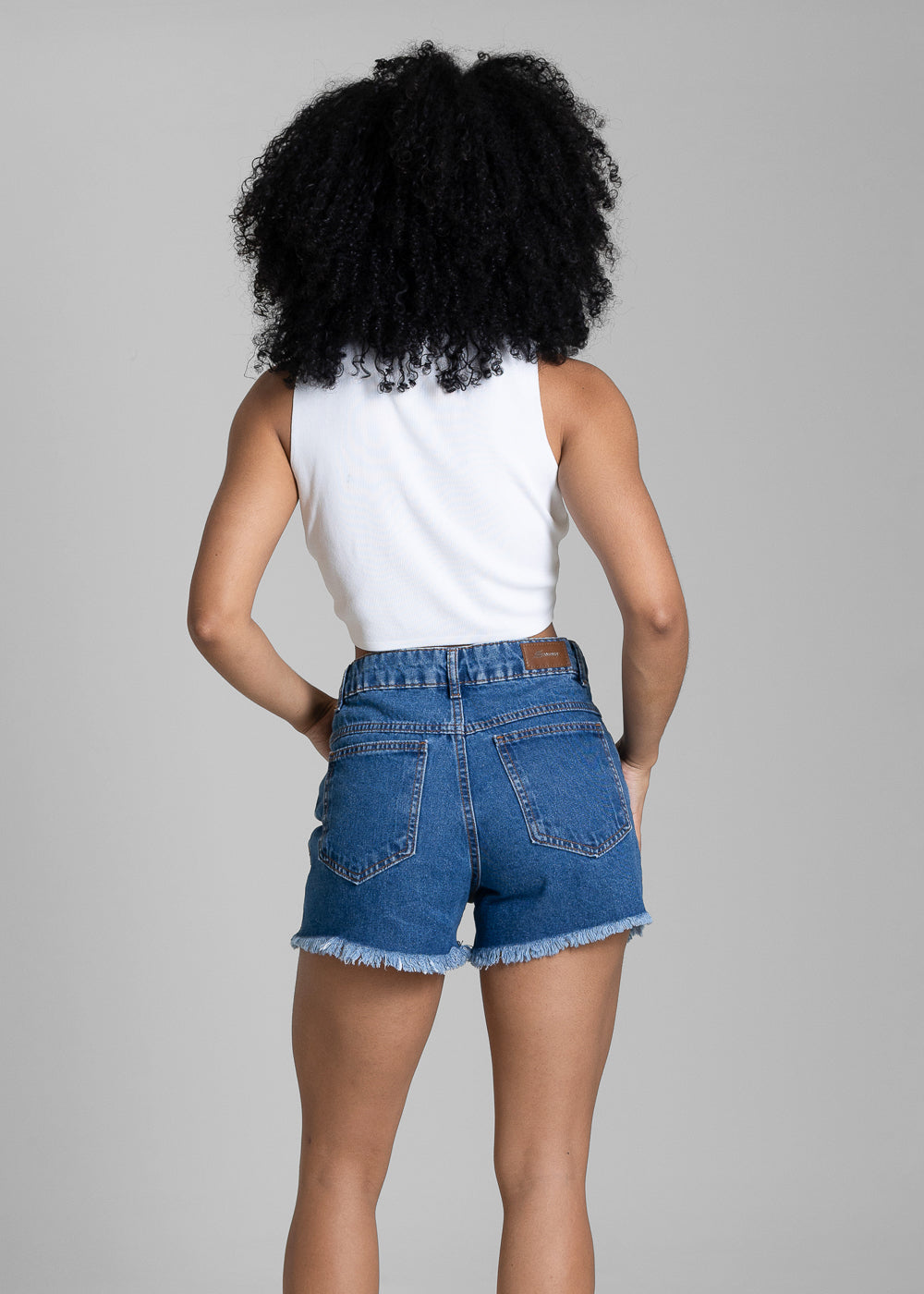 Shorts Jeans Sawary - 284143 AZUL