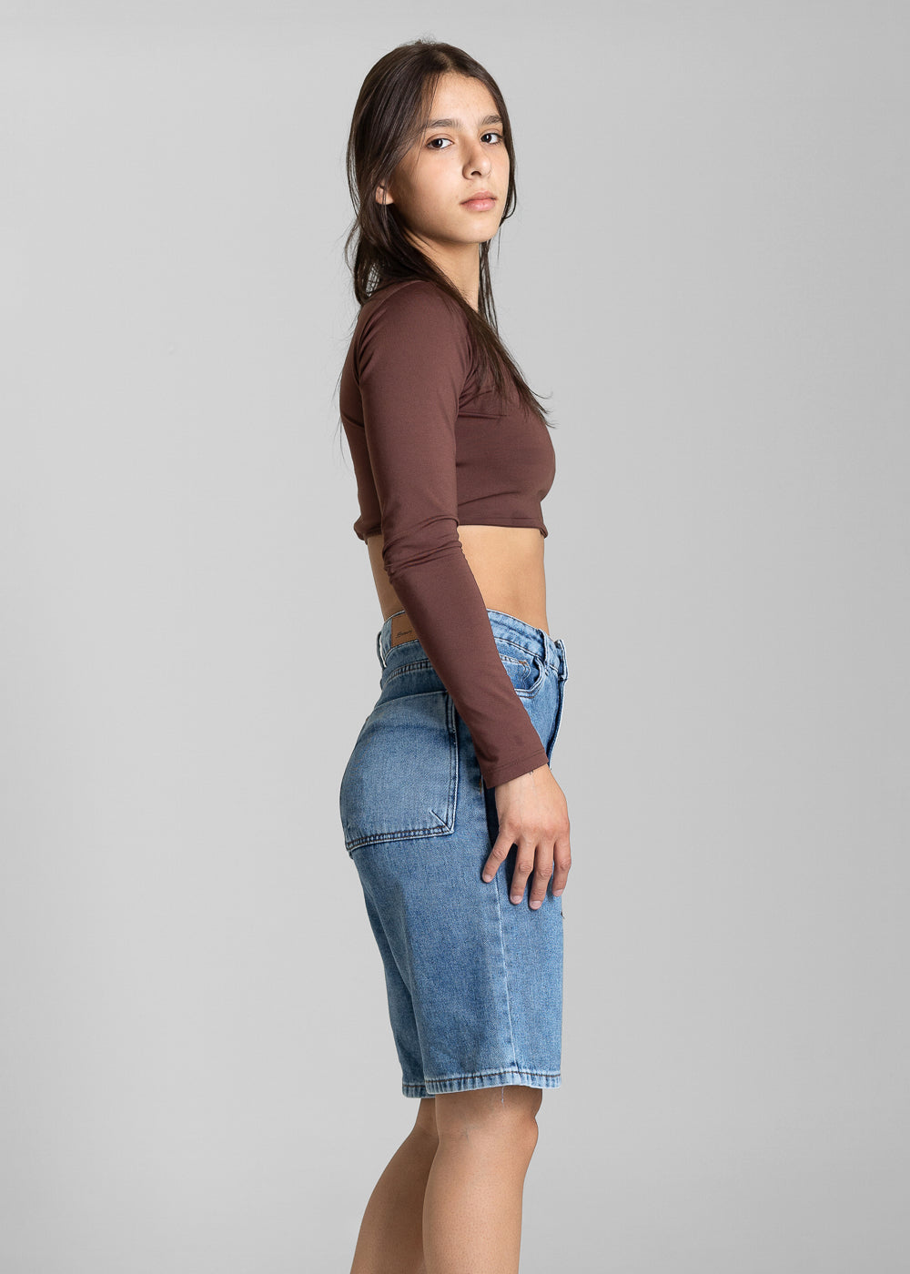 Bermuda Jeans Jorts Sawary - 284147 AZUL