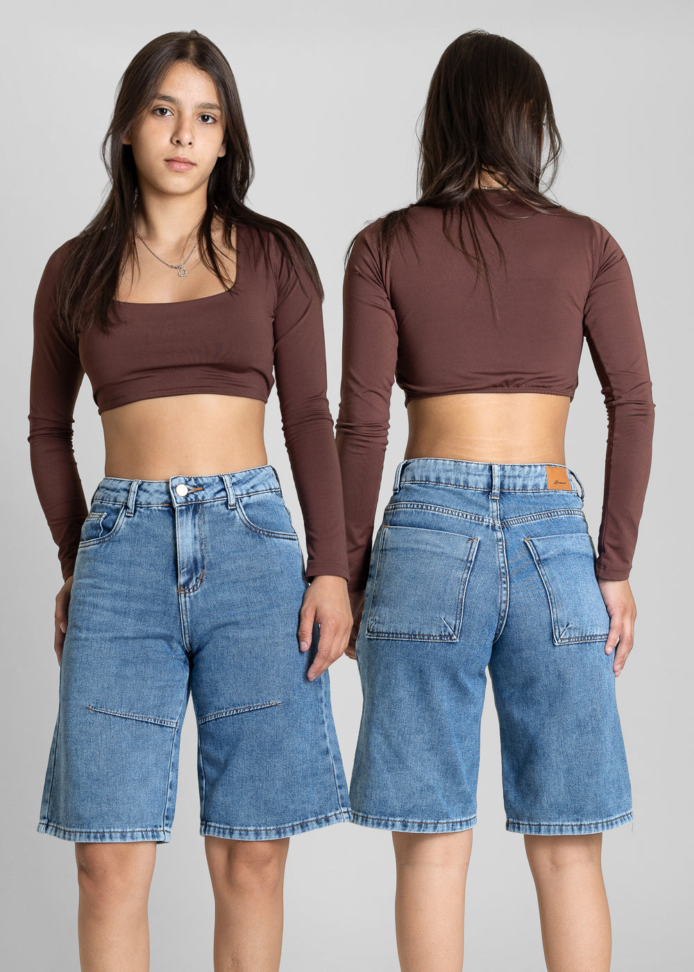 Bermuda Jeans Jorts Sawary - 284147 AZUL