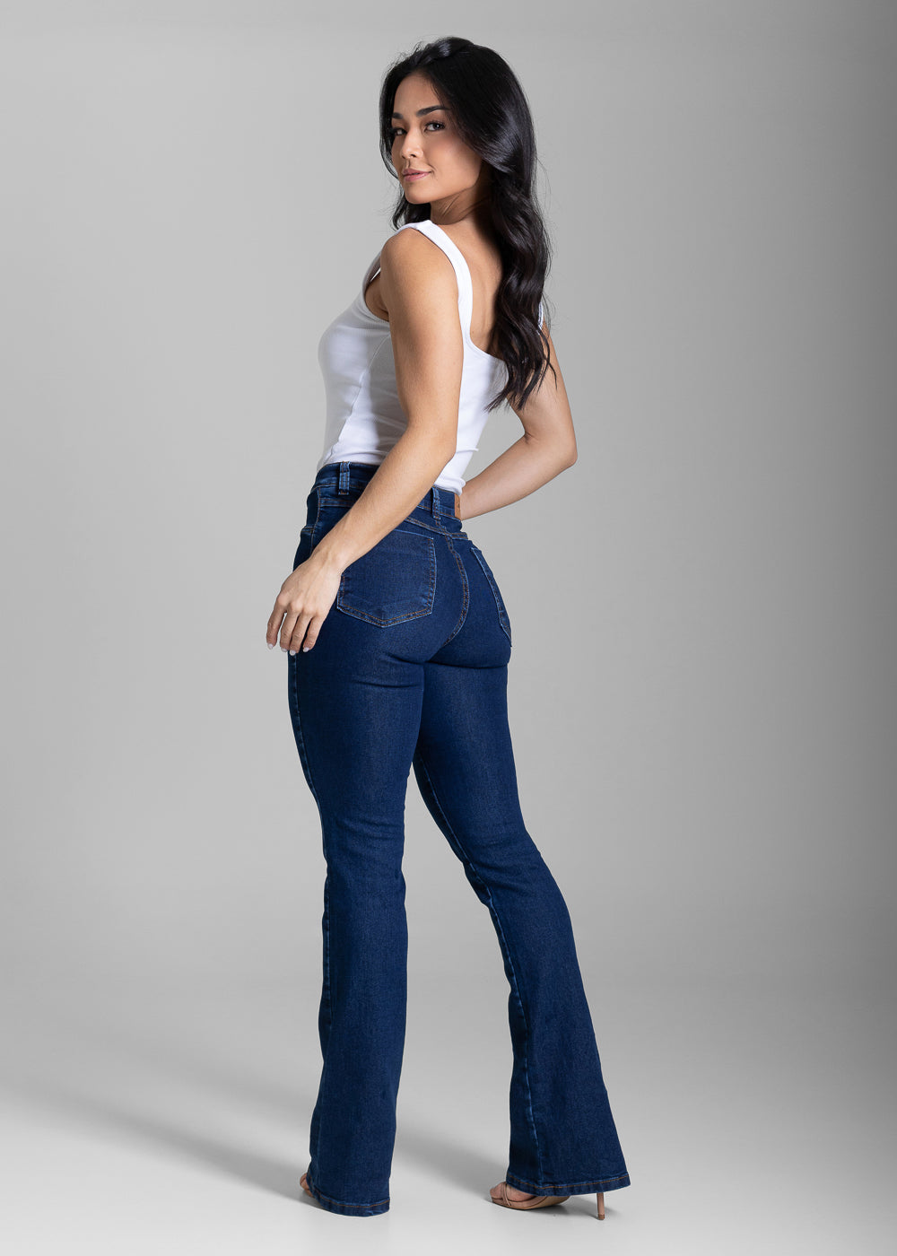 Calça Jeans Sawary Boot Cut - 284148 AZUL