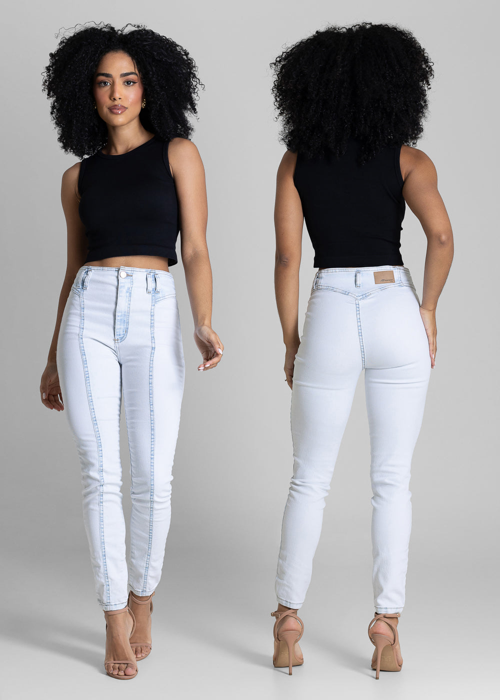 Calça Jeans Sawary Cigarrete - 284153 AZUL