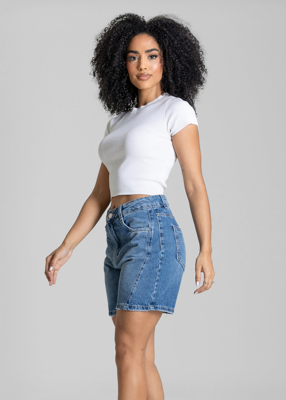 Shorts Jeans Sawary - 284169 AZUL