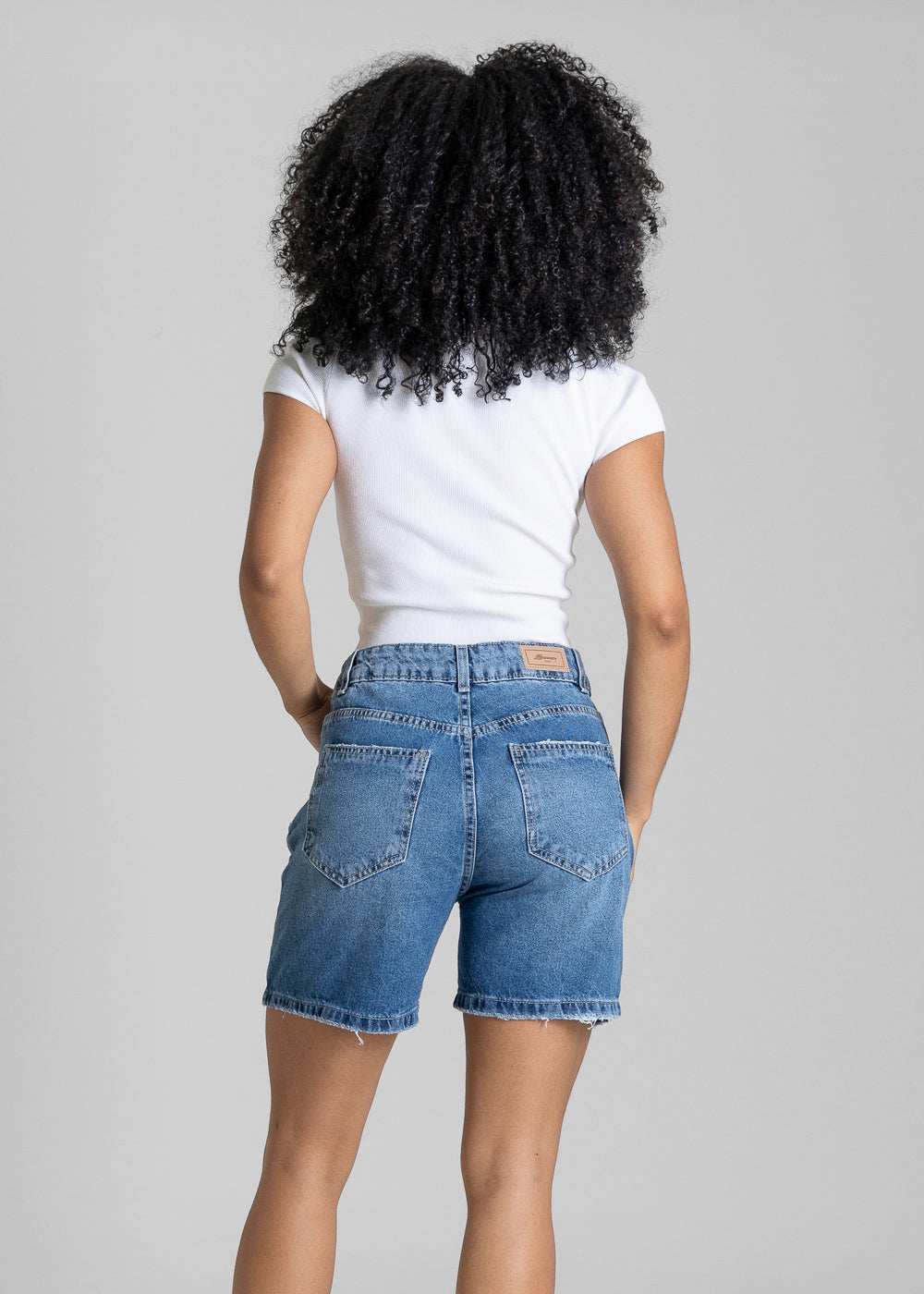 Shorts Jeans Sawary - 284169 AZUL