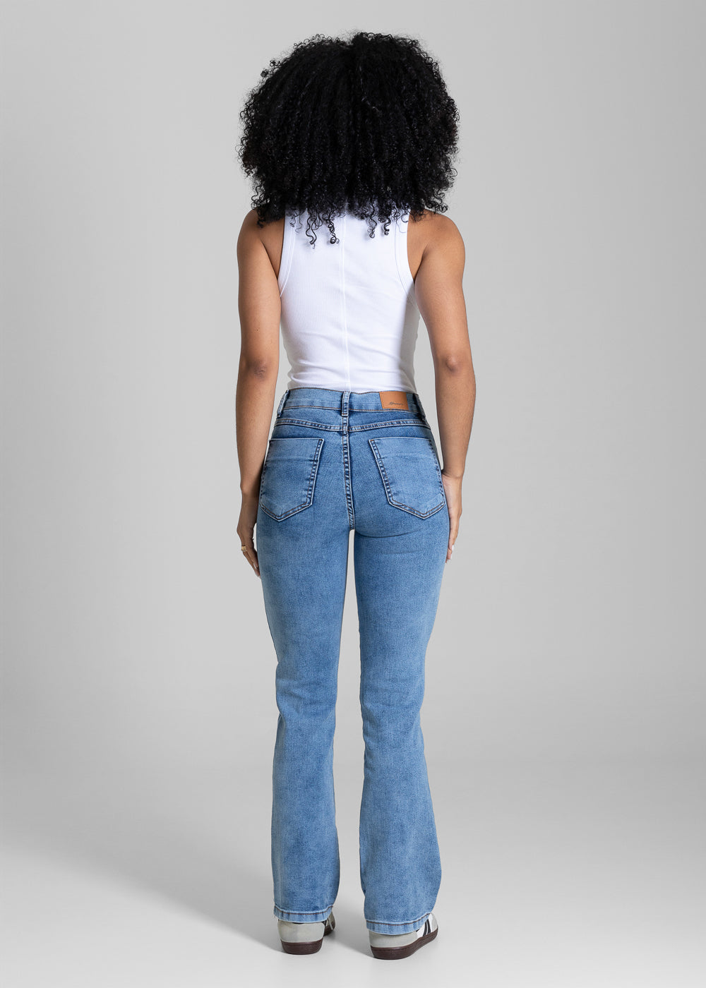 Calça Jeans Sawary Boot Cut Petit - 284176 AZUL