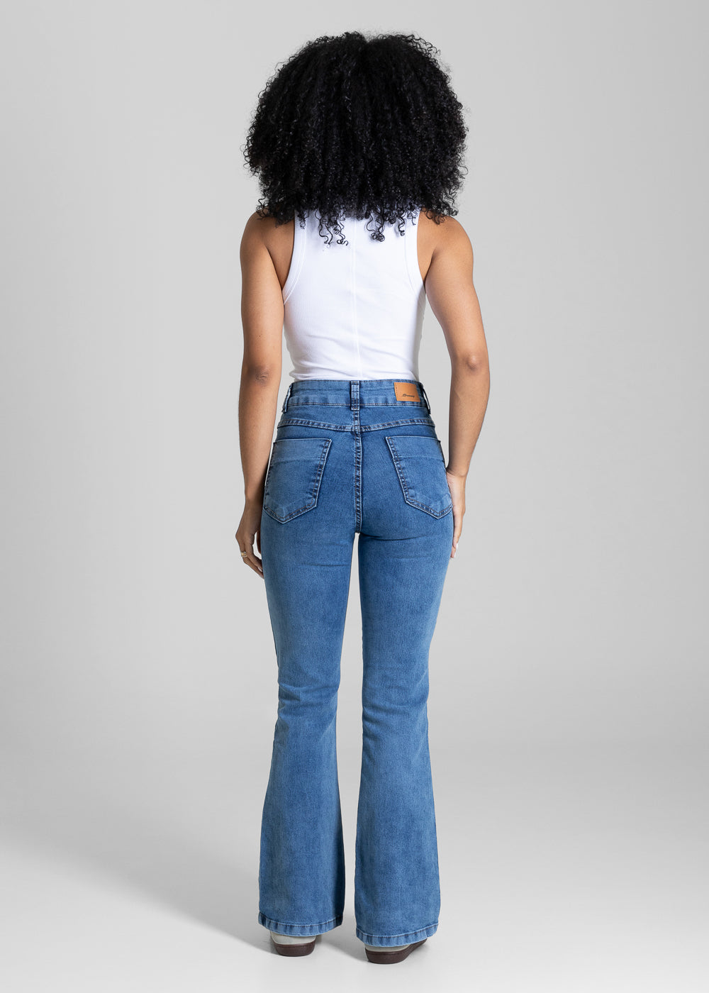 Calça Jeans Sawary Flare Petit - 284204 AZUL