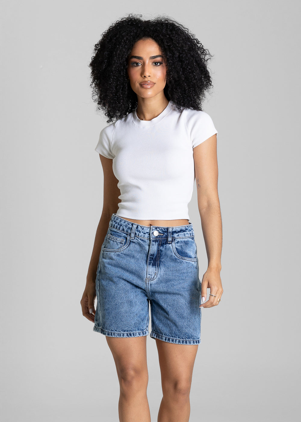 Shorts Jeans Sawary - 284215 AZUL