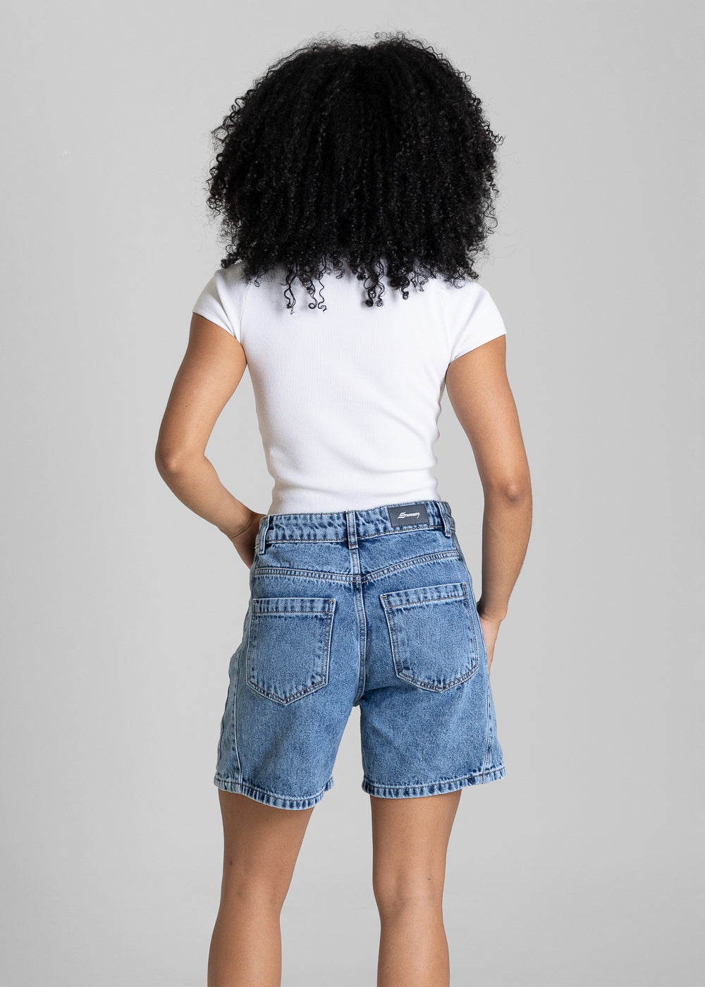 Shorts Jeans Sawary - 284215 AZUL