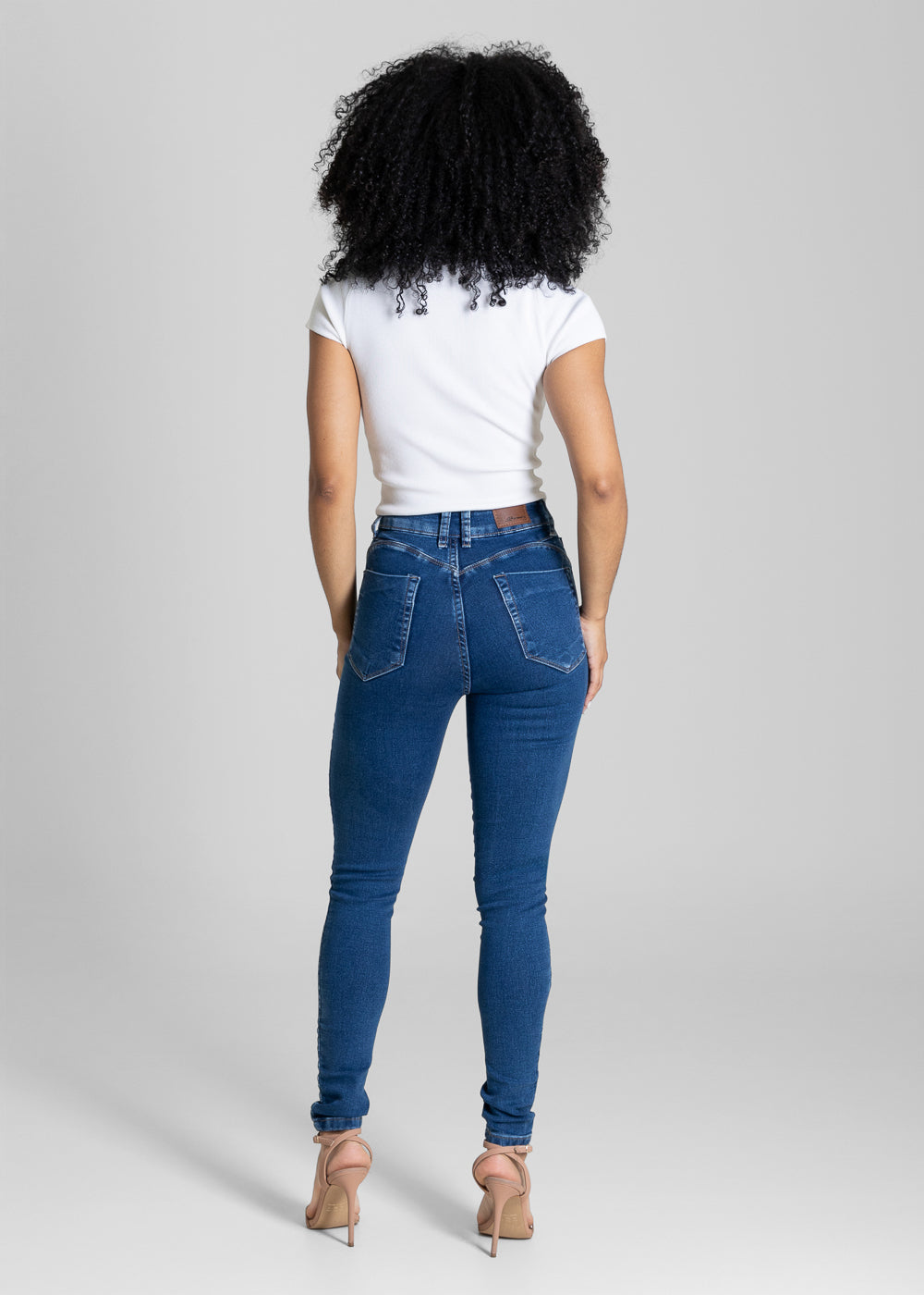 Calça Jeans Sawary Push Up - 284216 AZUL
