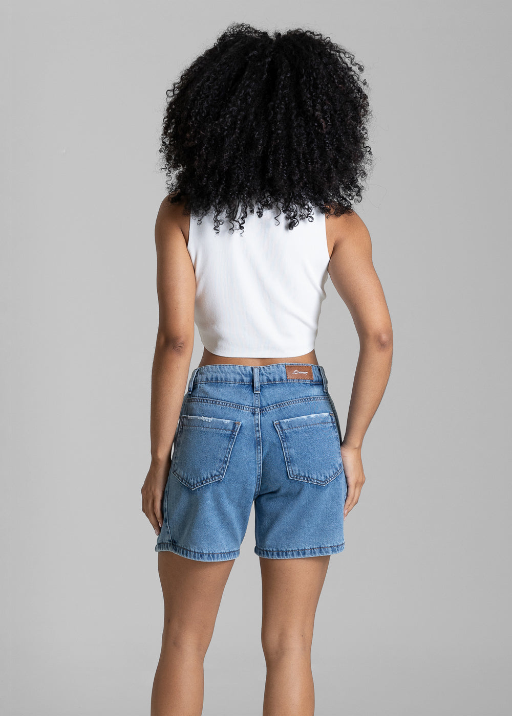 Shorts Jeans Sawary - 284217 AZUL