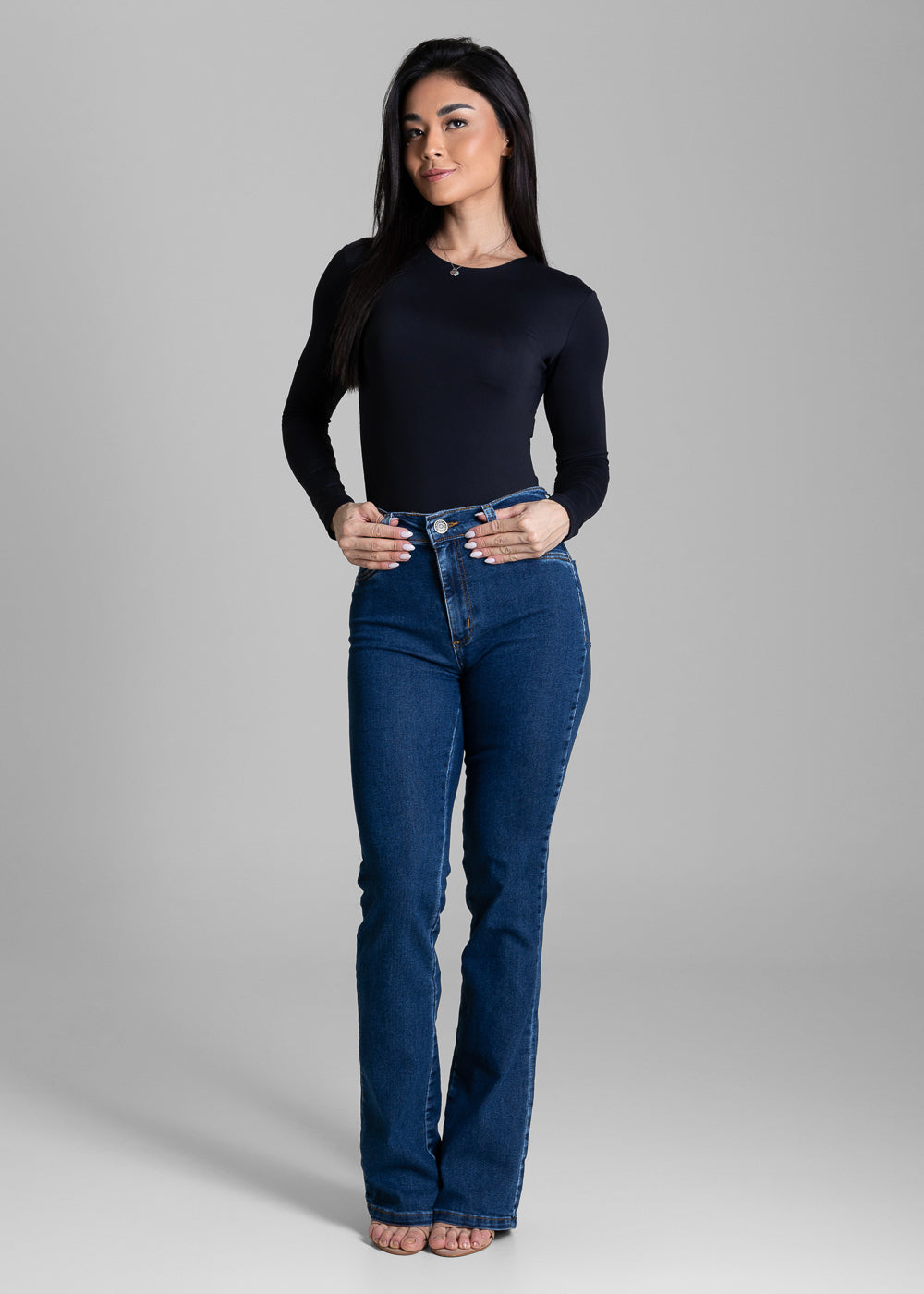Calça Jeans Sawary Boot Cut - 284242 AZUL