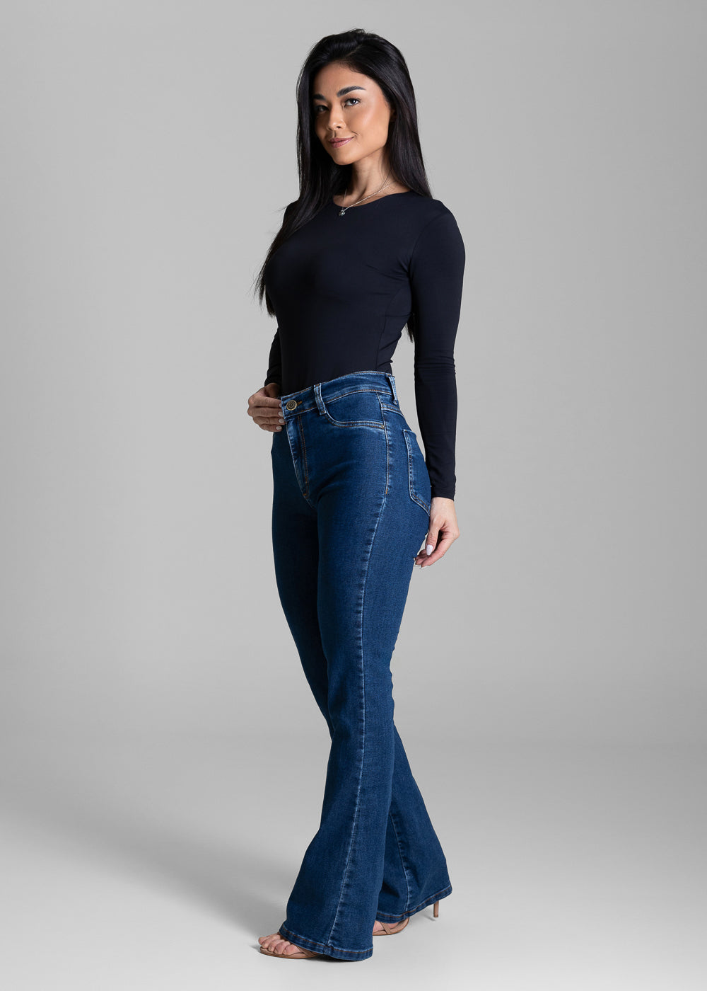 Calça Jeans Sawary Boot Cut - 284242 AZUL