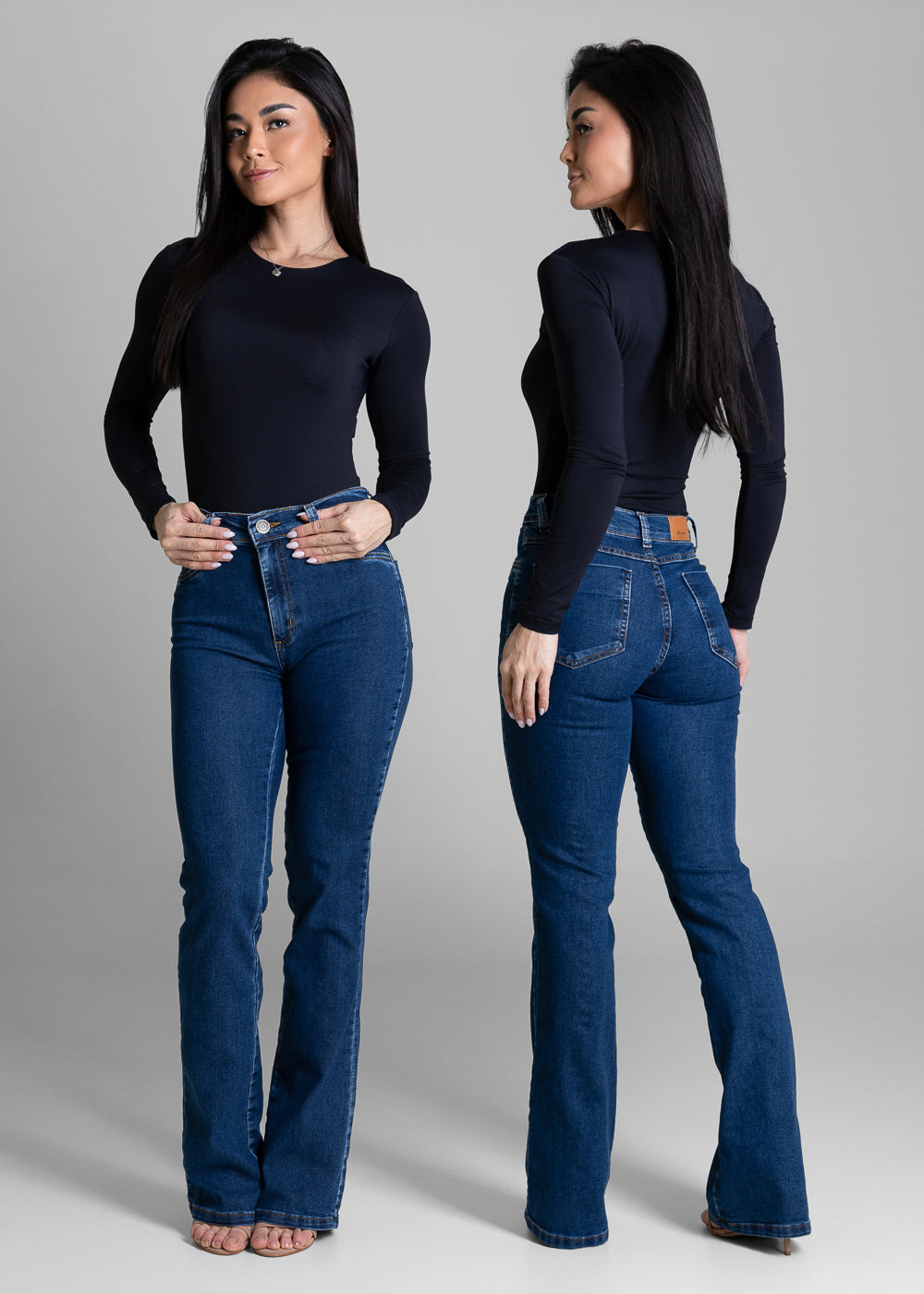 Calça Jeans Sawary Boot Cut - 284242 AZUL