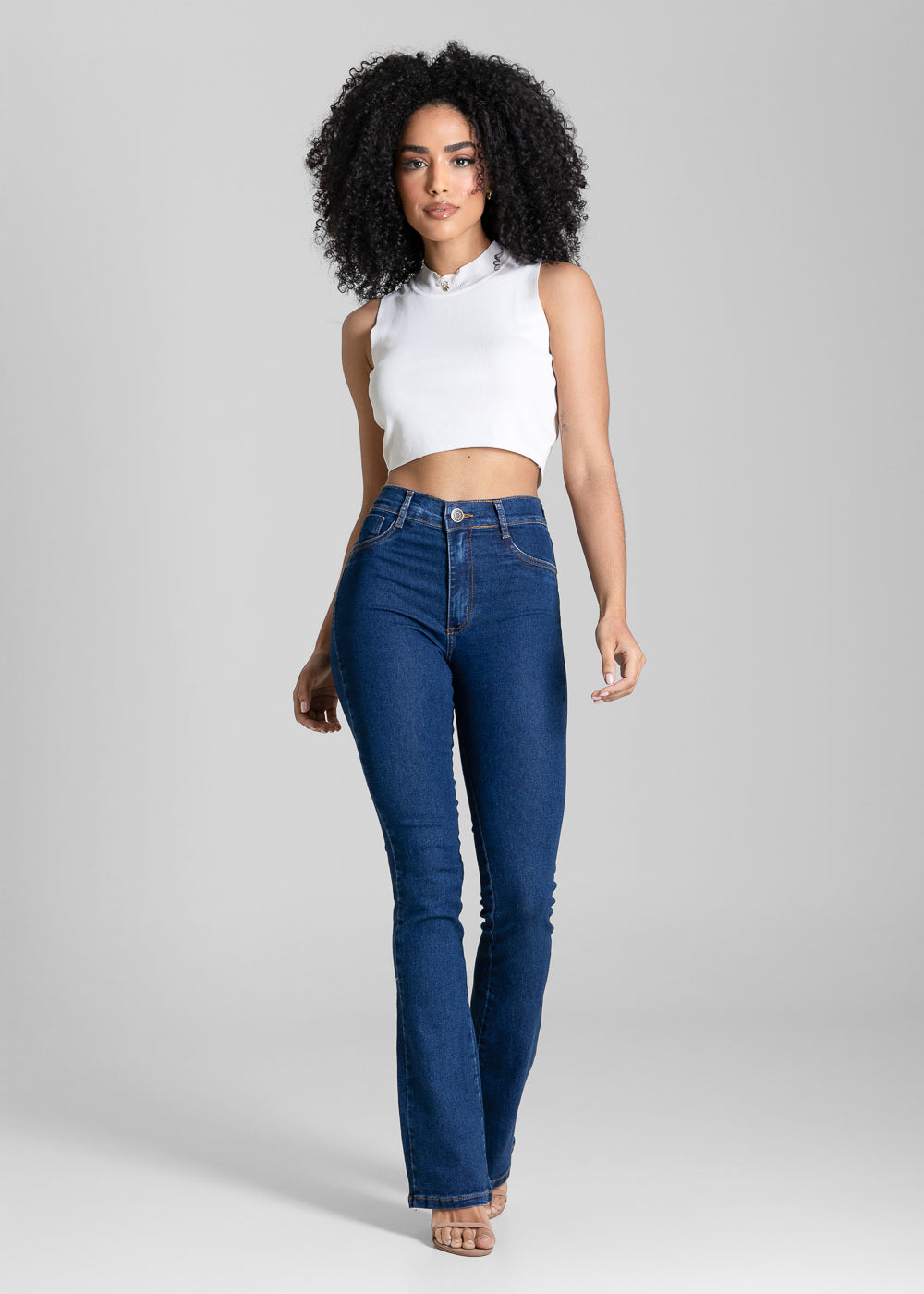 Calça Jeans Sawary Boot Cut - 284257 AZUL