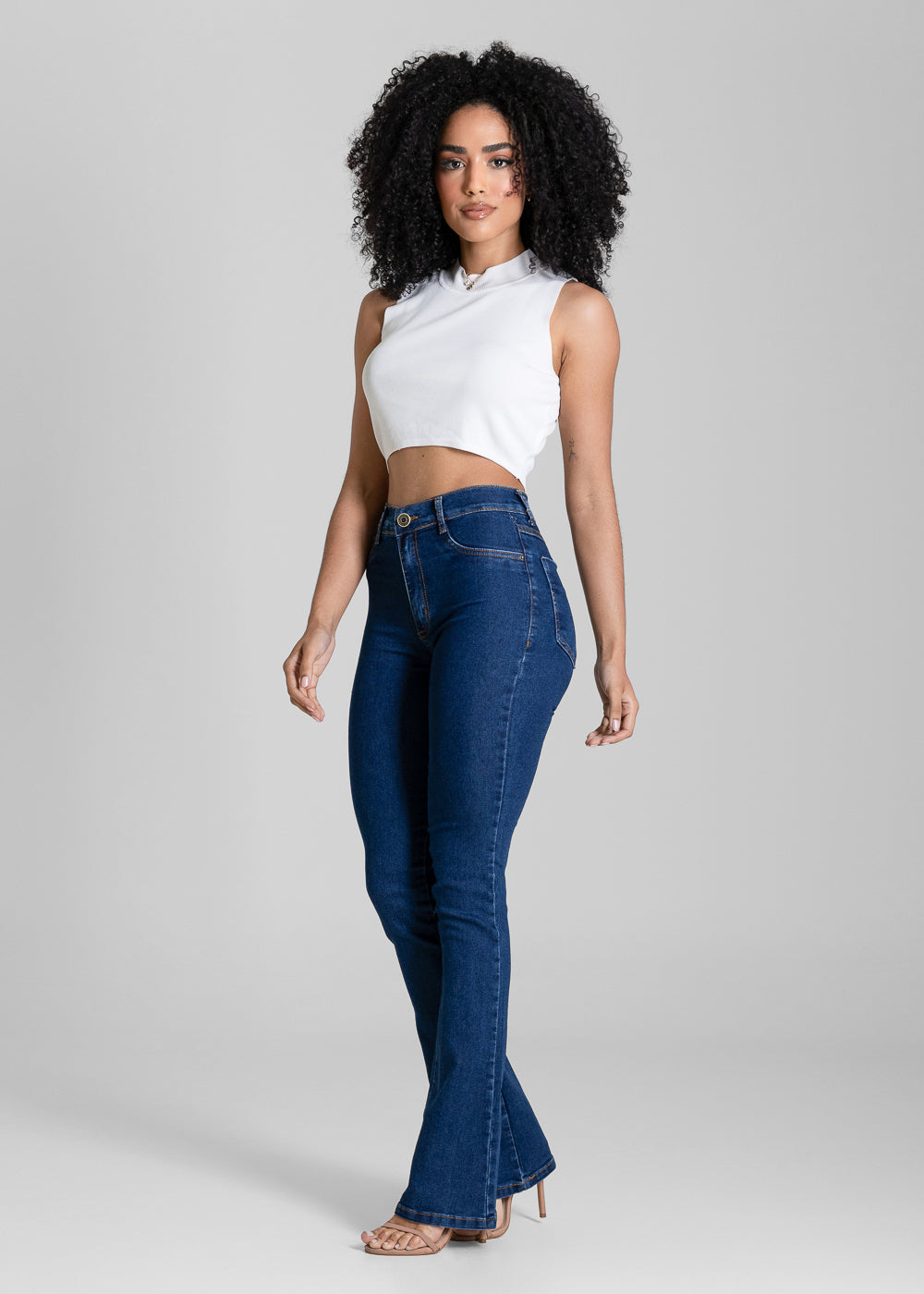 Calça Jeans Sawary Boot Cut - 284257 AZUL