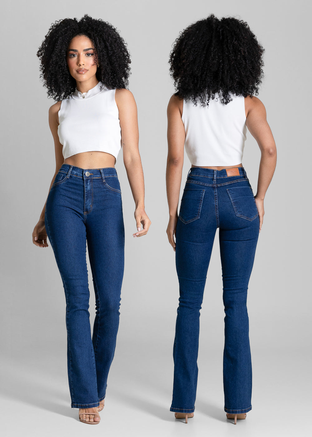 Calça Jeans Sawary Boot Cut - 284257 AZUL