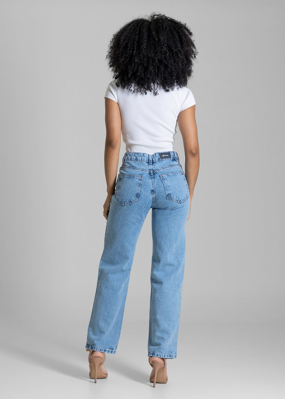 Calça Jeans Sawary Reta - 284276 AZUL