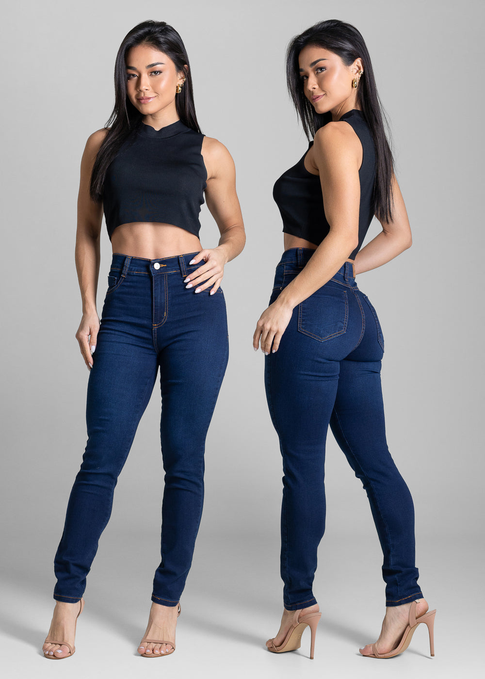 Calça Jeans Sawary Cigarrete - 284281 AZUL