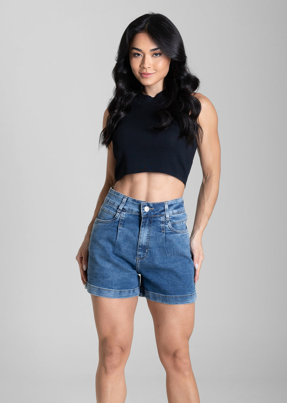 Shorts Jeans Sawary - 284285 BLUE BLACK LEVE