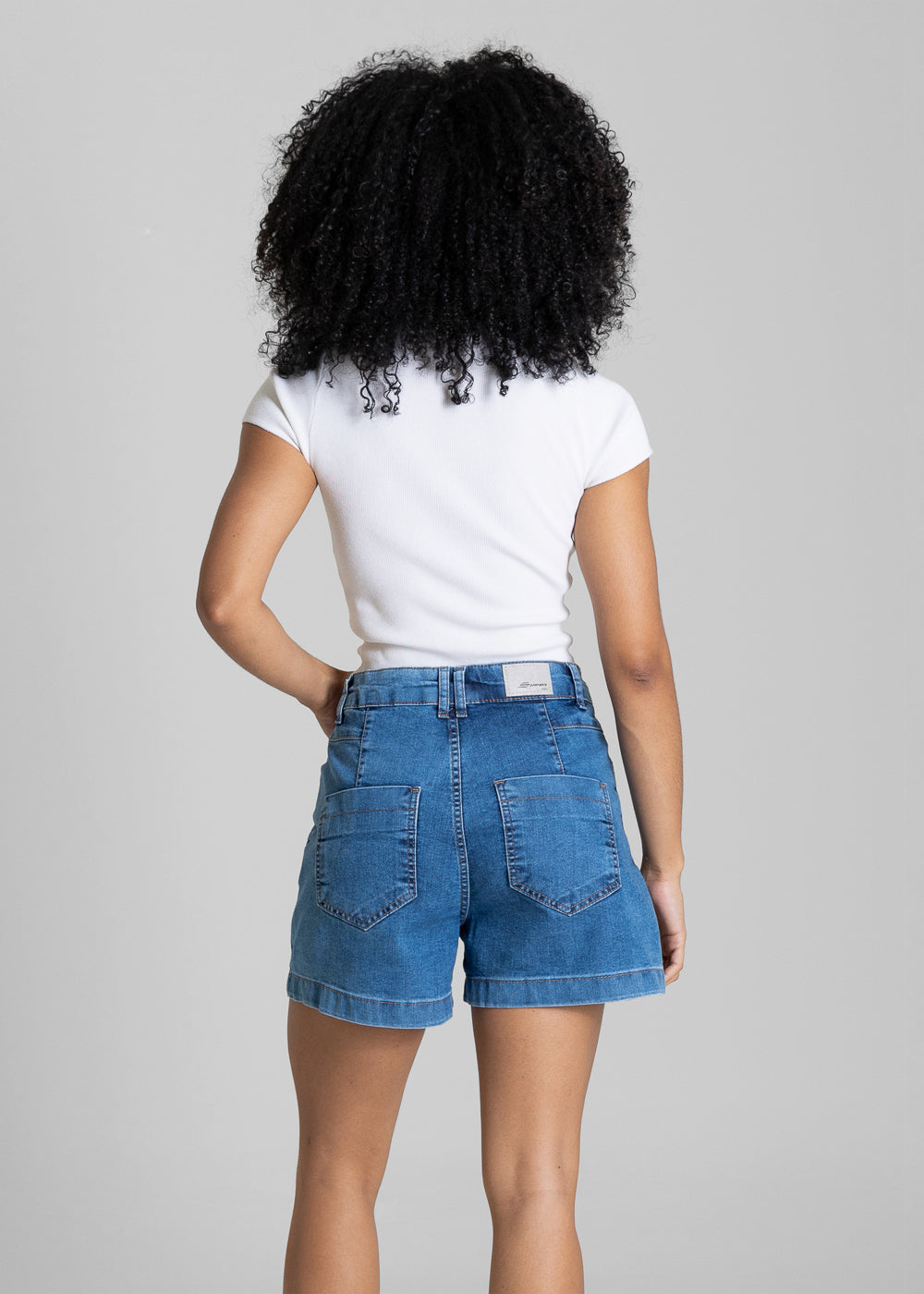 Shorts Jeans Sawary - 284292 AZUL