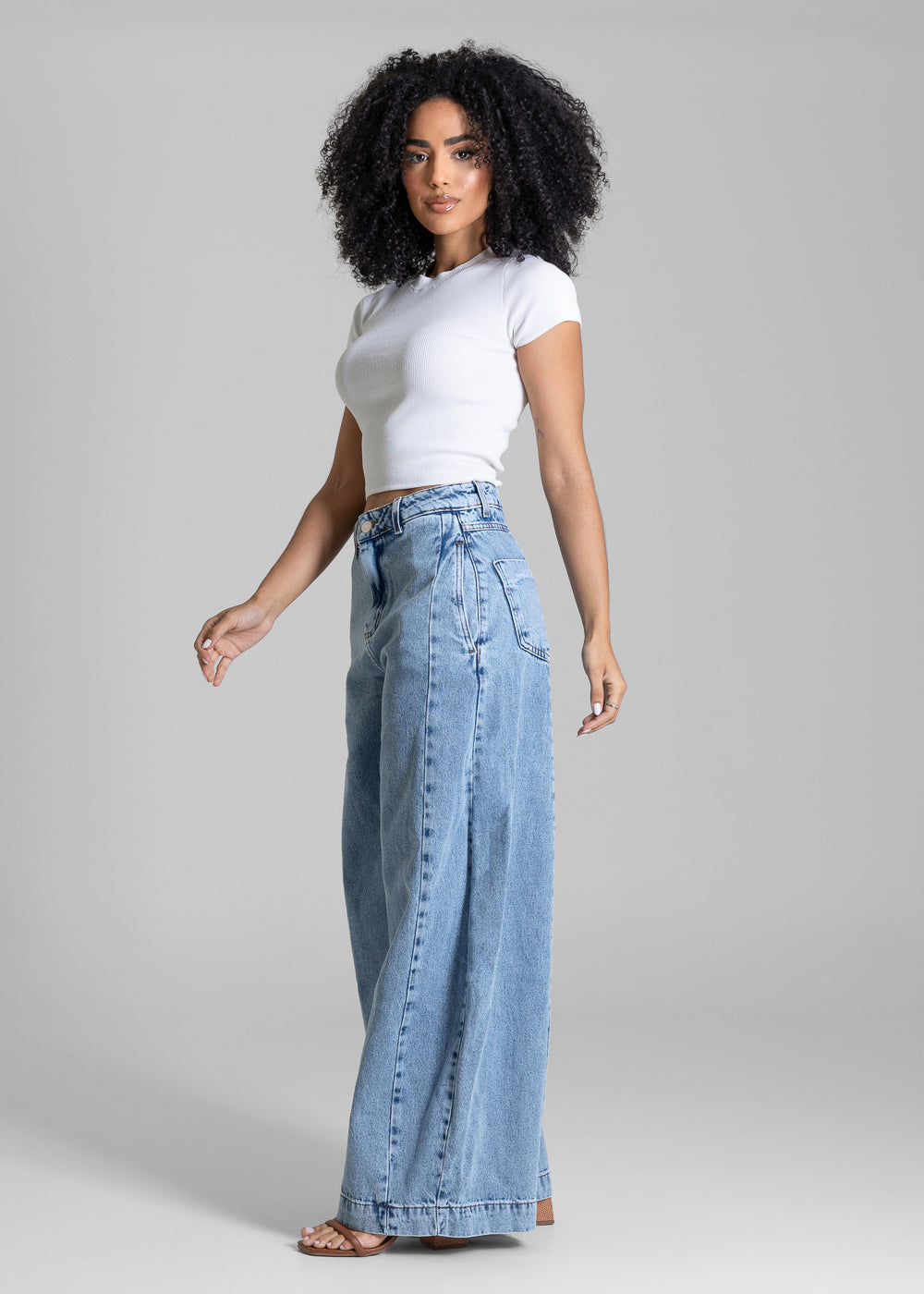 Calça Jeans Sawary Balloon - 284299 AZUL