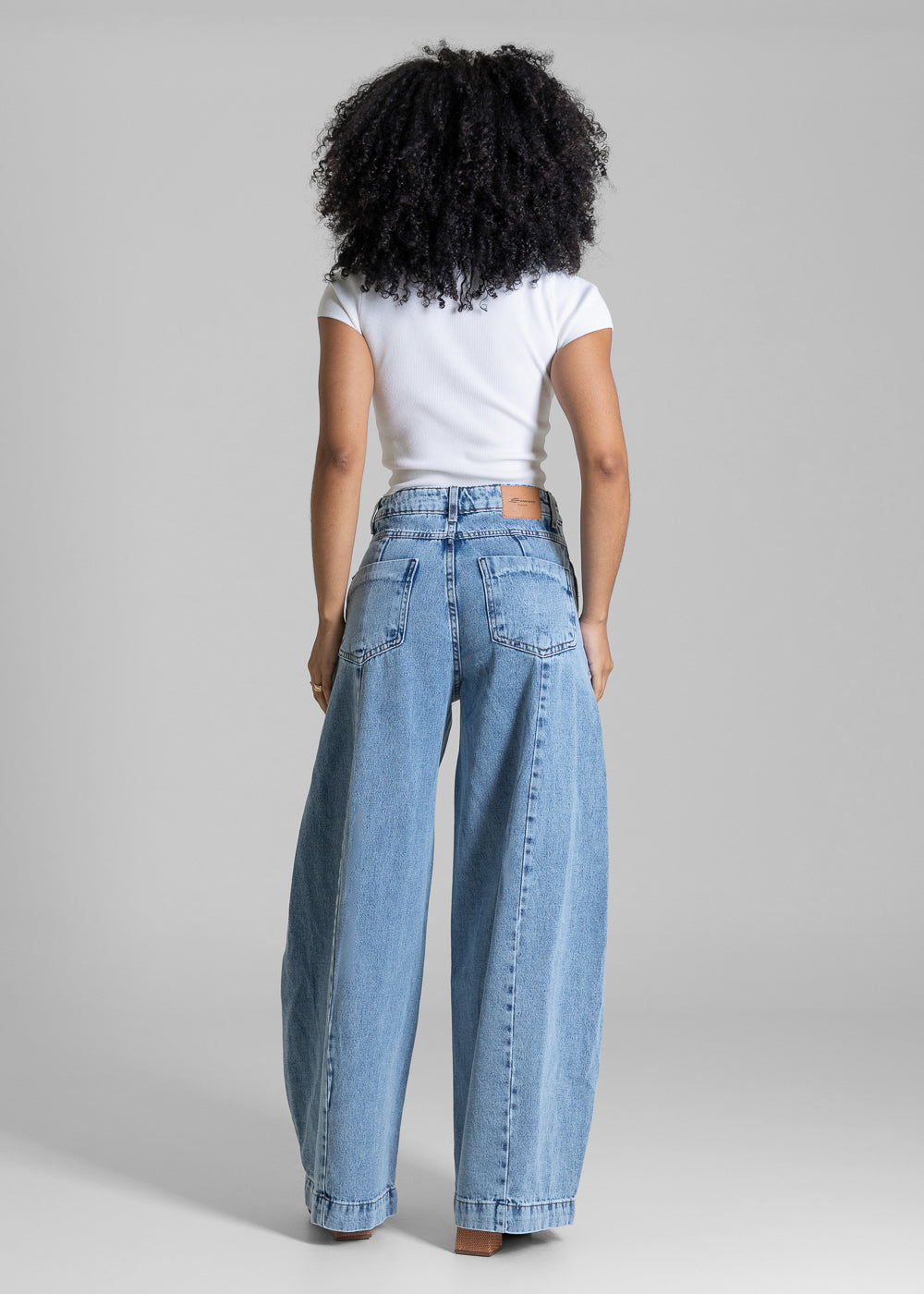 Calça Jeans Sawary Balloon - 284299 AZUL
