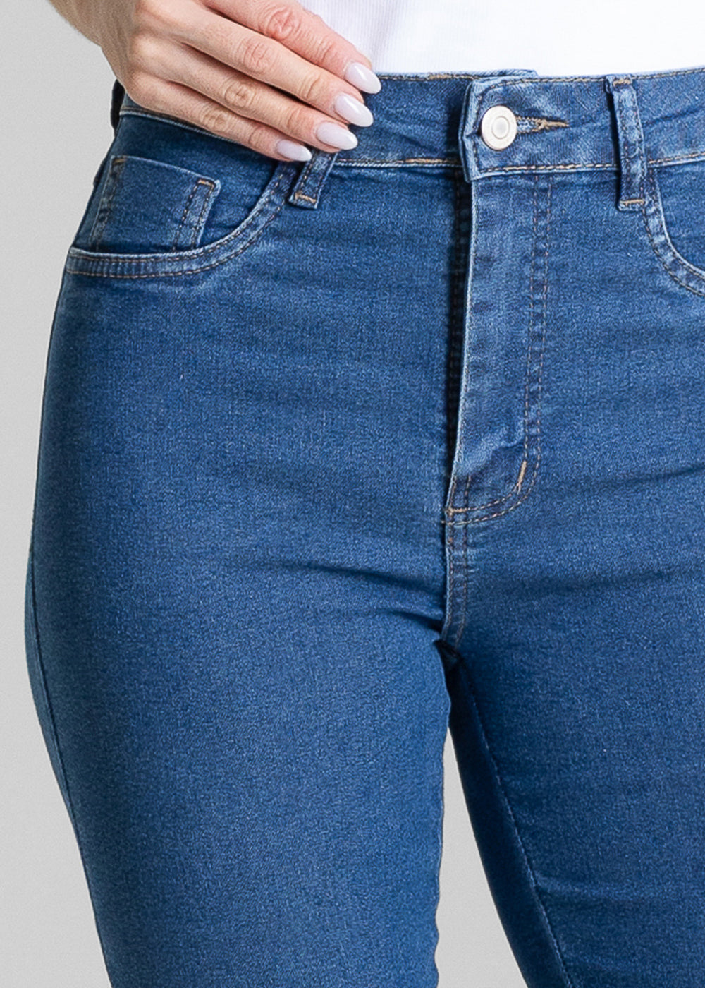 Calça Jeans Sawary Flare Petit - 284313 AZUL