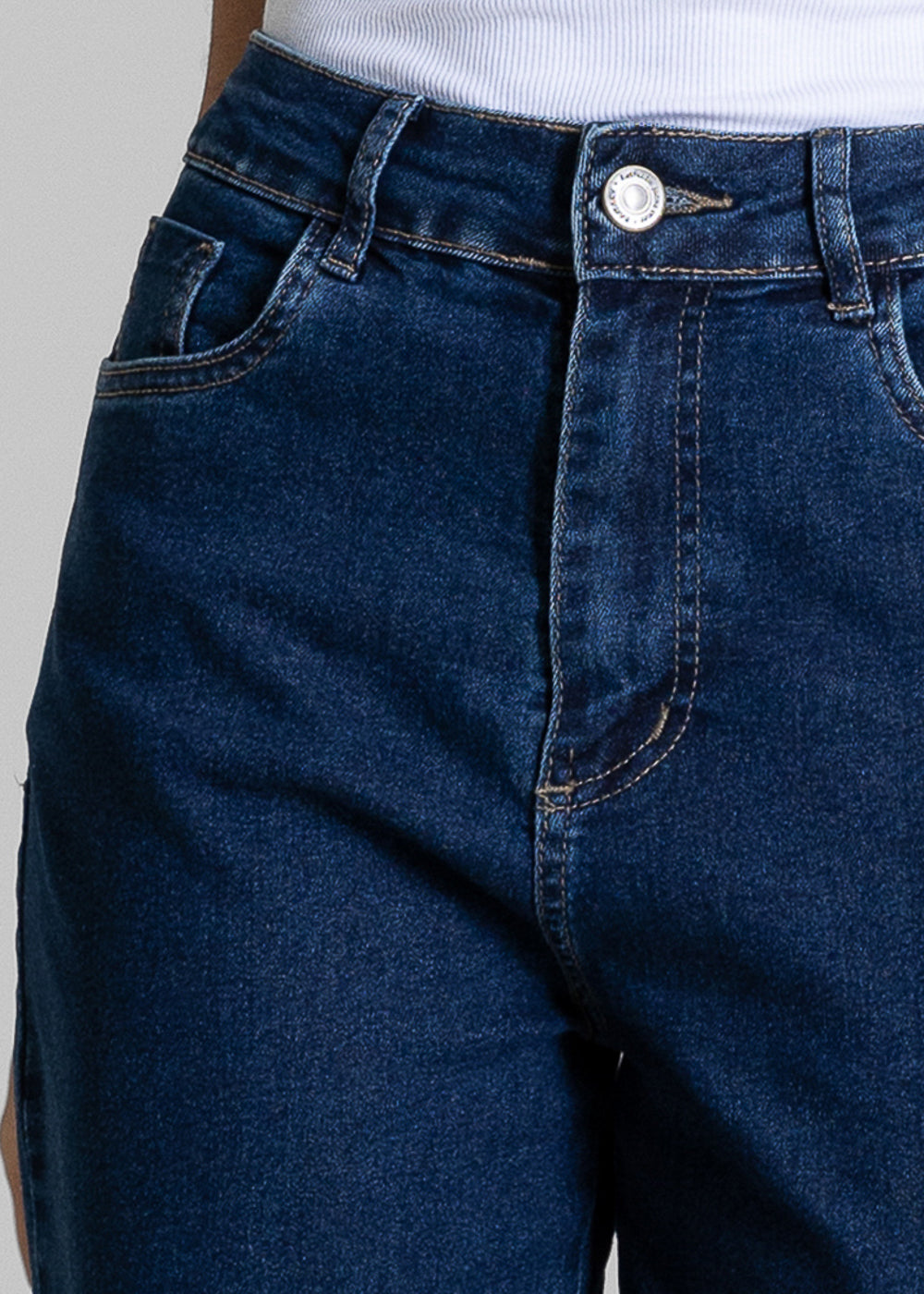 Calça Jeans Sawary Wide Leg Petit - 284318 AZUL
