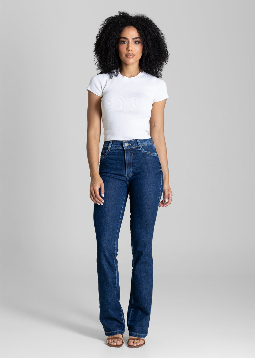 Calça Jeans Sawary Boot Cut - 284352 AZUL