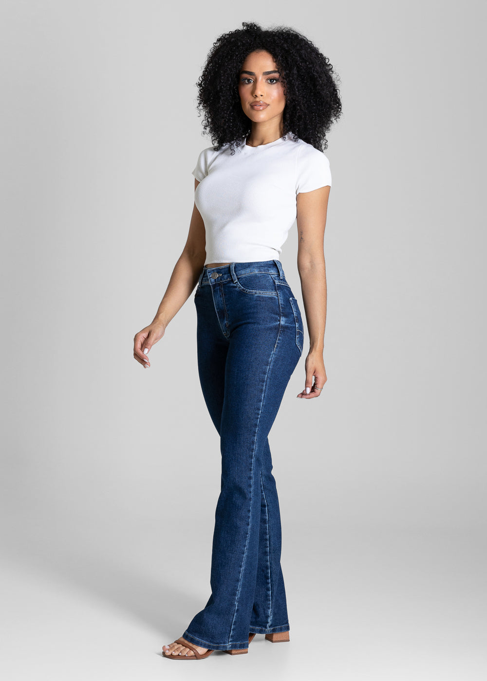 Calça Jeans Sawary Boot Cut - 284352 AZUL