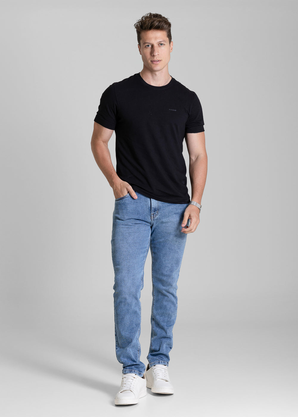 Calça Jeans Sawary Slim - 284376 AZUL