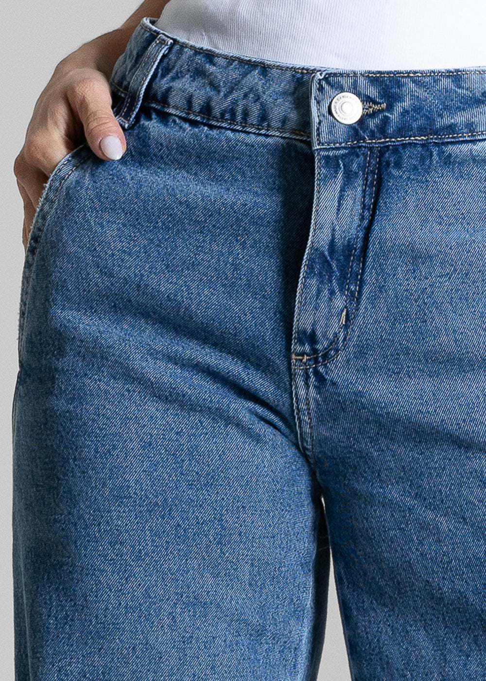Calça Jeans Sawary Wide Leg - 284392 AZUL