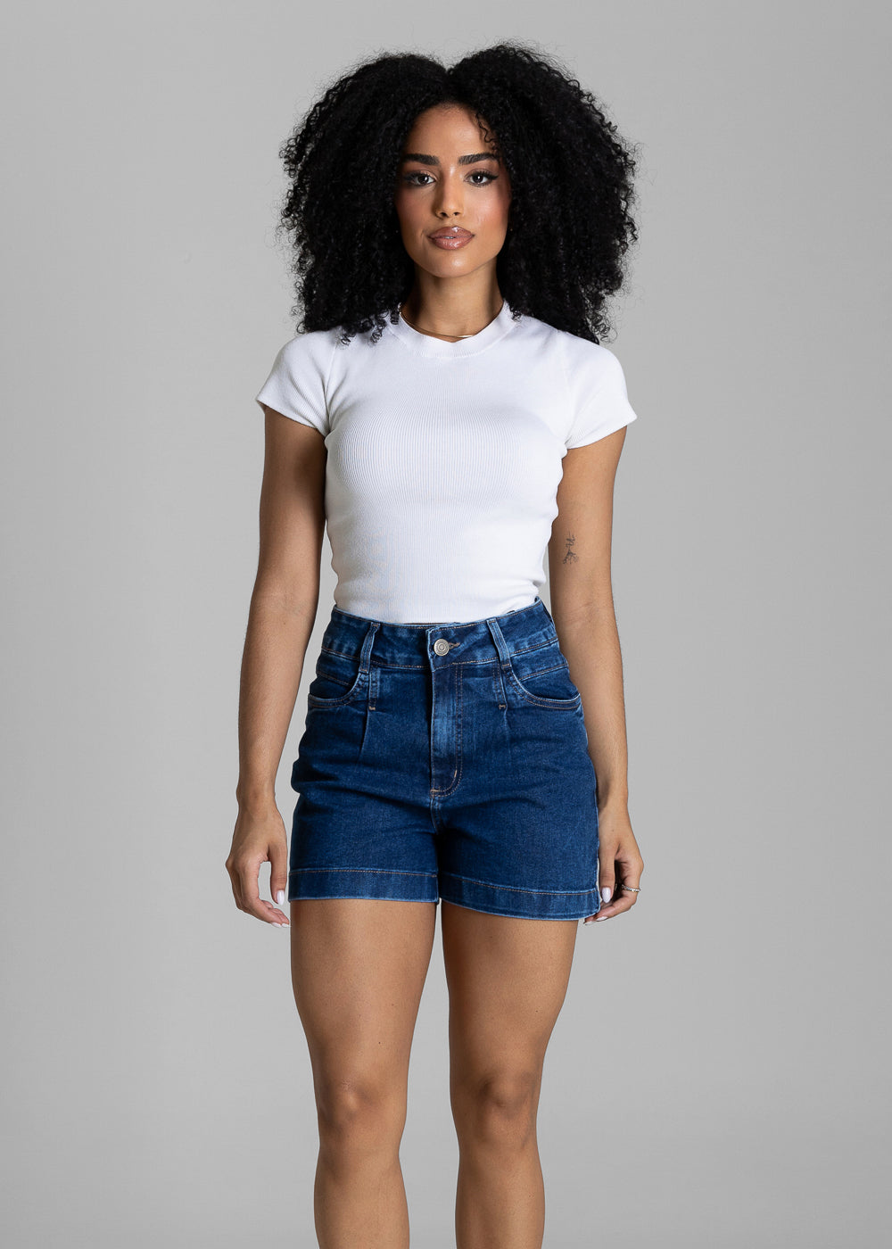 Shorts Jeans Sawary - 284420 AZUL