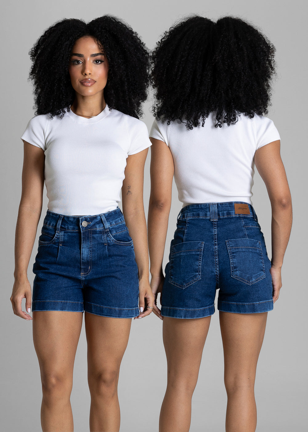 Shorts Jeans Sawary - 284420 AZUL