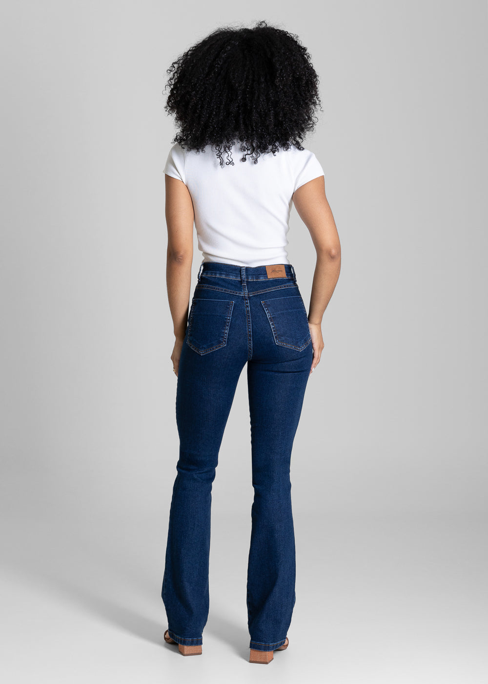 Calça Jeans Sawary Boot Cut - 284423 AZUL