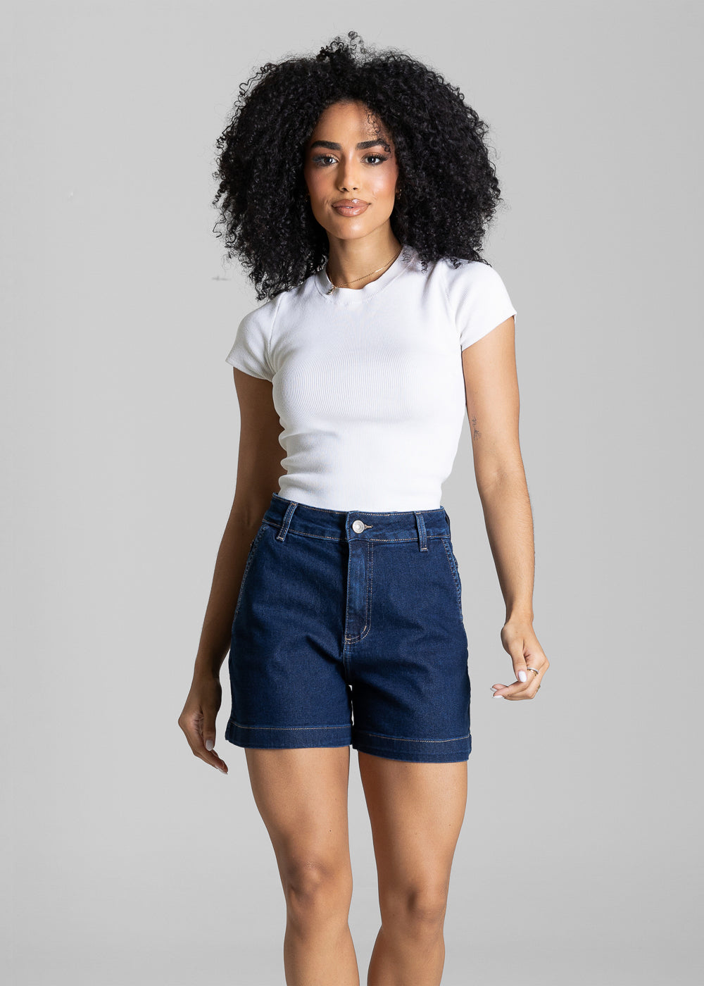 Shorts Jeans Sawary - 284427 AZUL