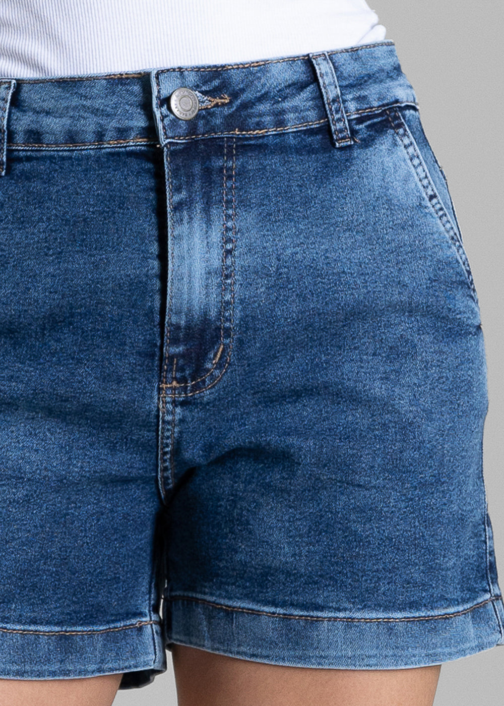 Shorts Jeans Sawary - 284429 AZUL
