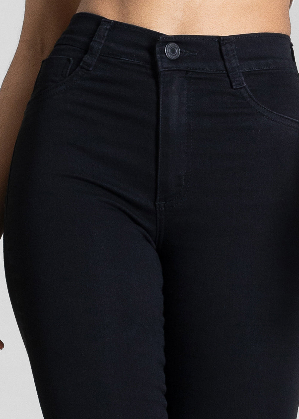Calça Sarja Sawary Boot Cut - 284437 PRETO