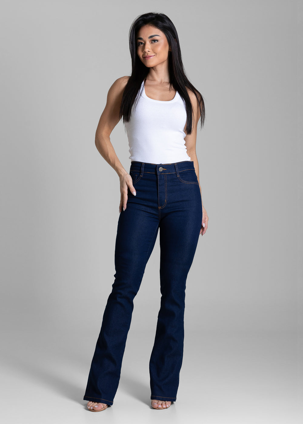 Calça Jeans Sawary Boot Cut - 284447 AZUL