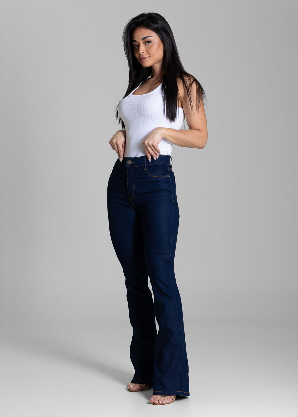 Calça Jeans Sawary Boot Cut - 284447 AZUL