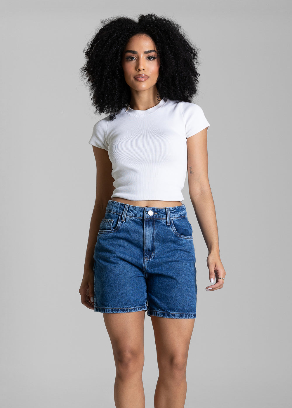 Shorts Jeans Sawary - 284486 AZUL